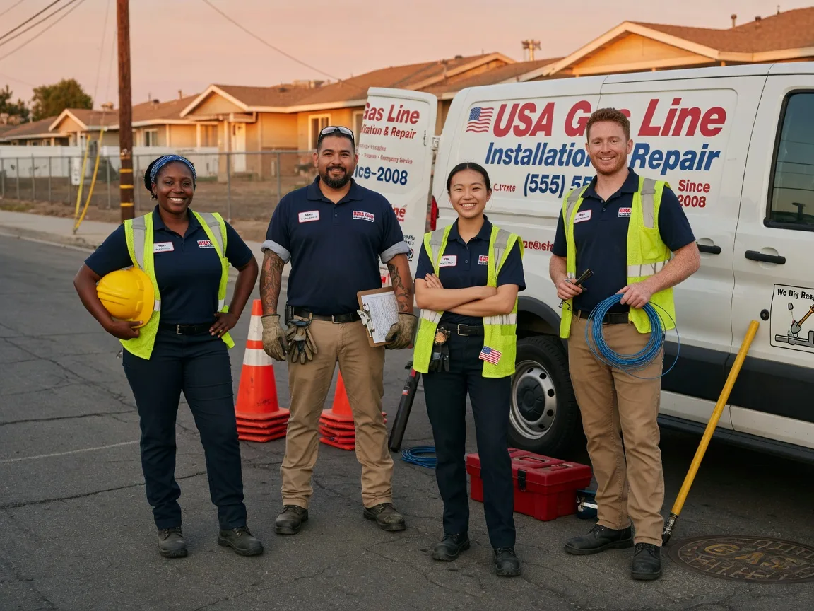 Gas Line Installation company in Fort Campbell, KY